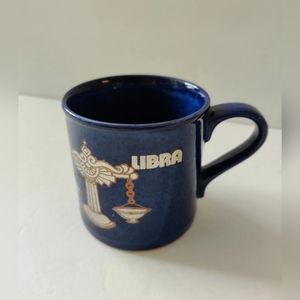 Blue Libra Coffee Cup Kiln Craft Tableware England